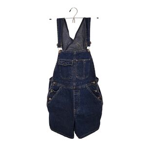 Old Navy Classic 2000's Blue Jean Overall Shorts